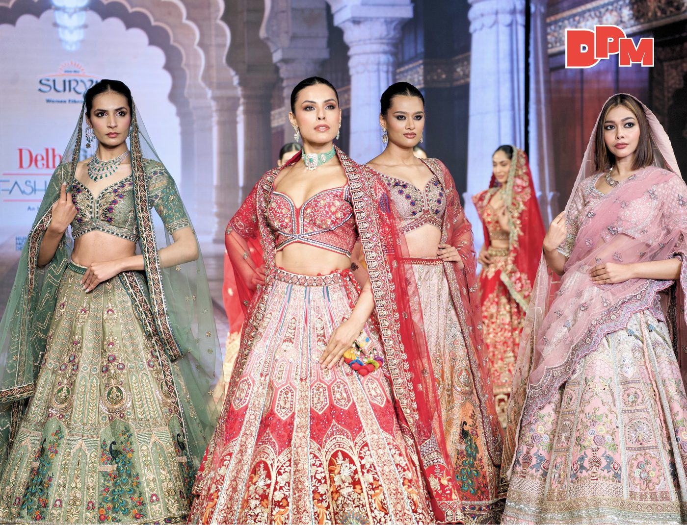 Designer lineup in bridal couture